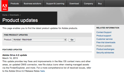 Adobe update management tool что это