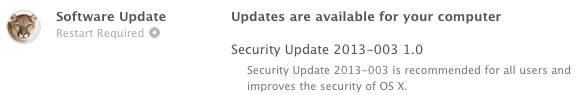 Security Update 2013-003