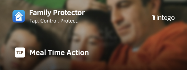 Family Protector Meal Time Action header image