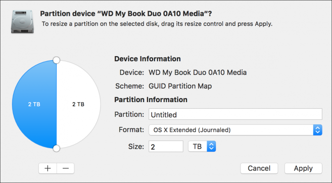 disk utility mac incorrect size for logicsl volume