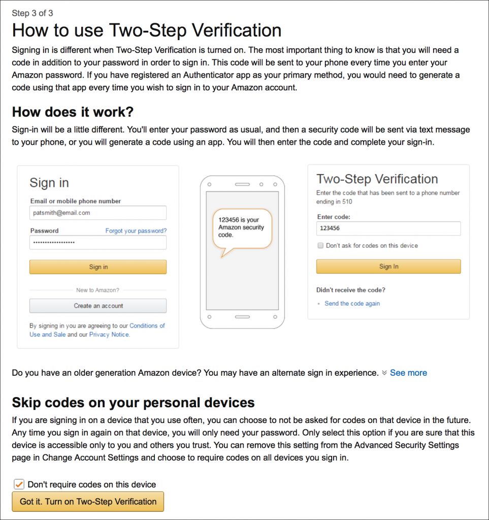 Protect Your Amazon Account with TwoStep Verification The Mac