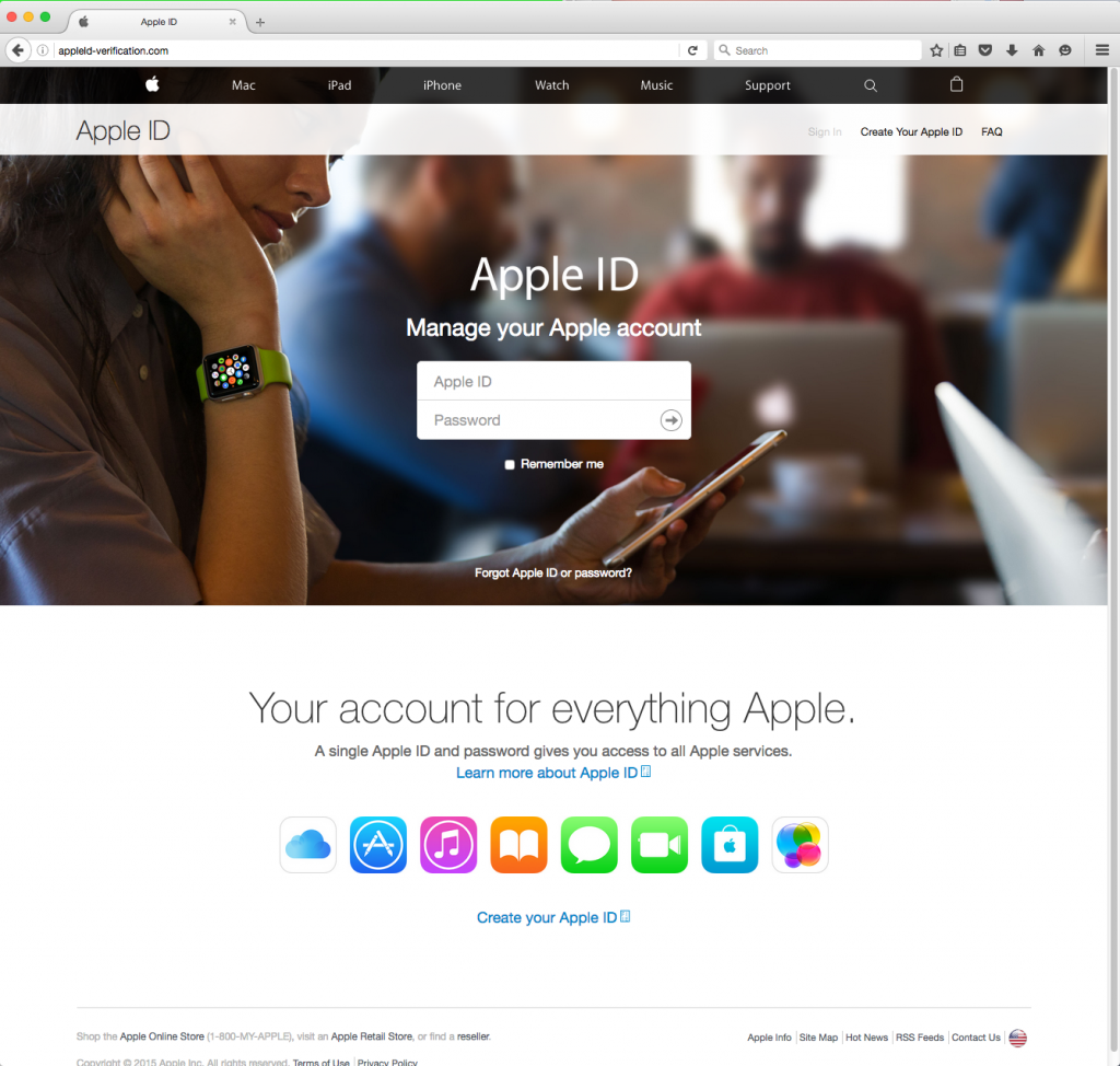 Clever Phishing Scam Targets Your Apple Id And Password The Mac 