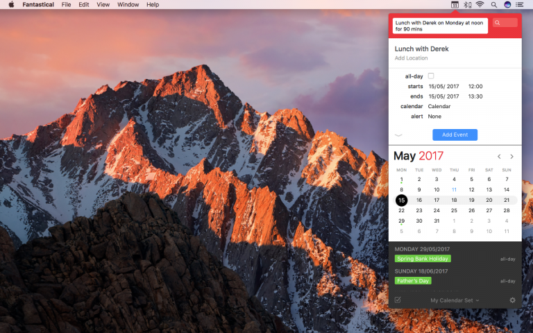 macos menubar calendar