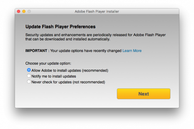 adobe pepper flash player mac password
