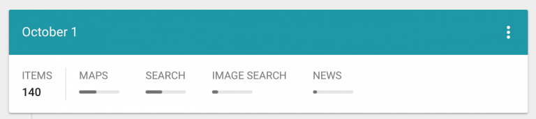 my google activity search