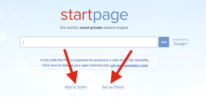 startpage.com safari