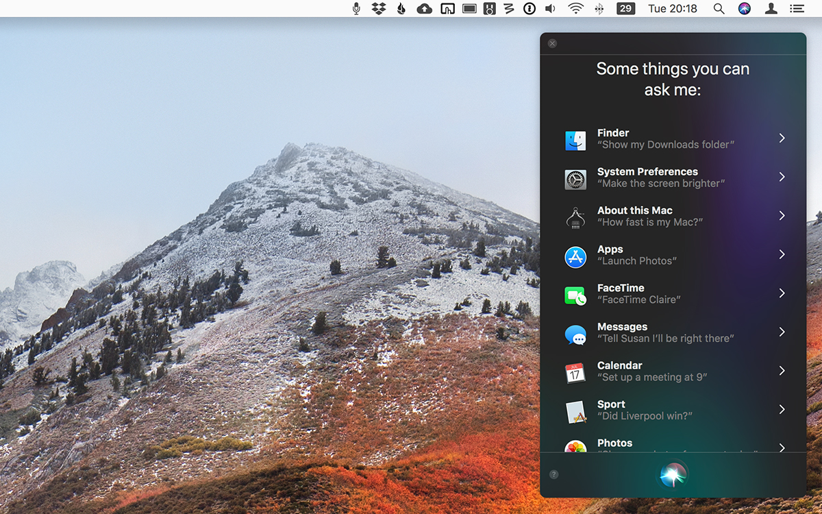 Сири на макбуке. Сири на макбук. Siri Mac os.