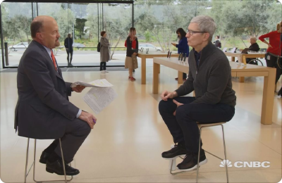 Tim Cook, Jim Cramer CNBC Interview: It's the Apple Ecosystem, Stupid