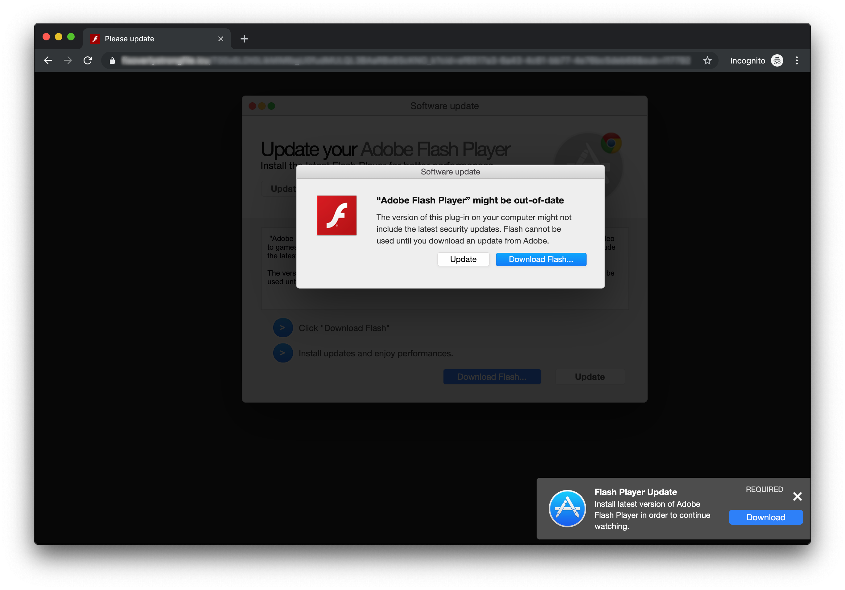 flash player update for mac 10.6.8