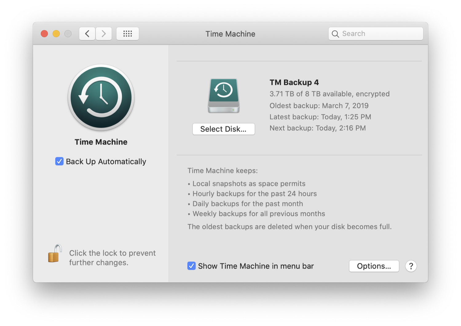 what to do after a backup to clear up space on mac