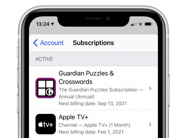 How to manage iTunes Store and App Store Subscriptions - The Mac ...