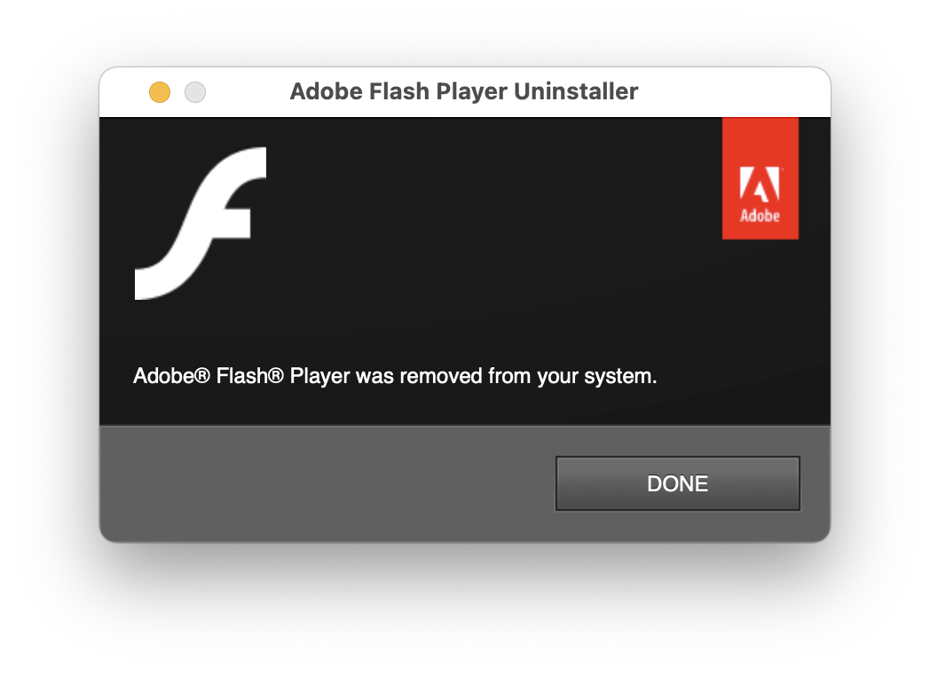 how to remove flash from mac