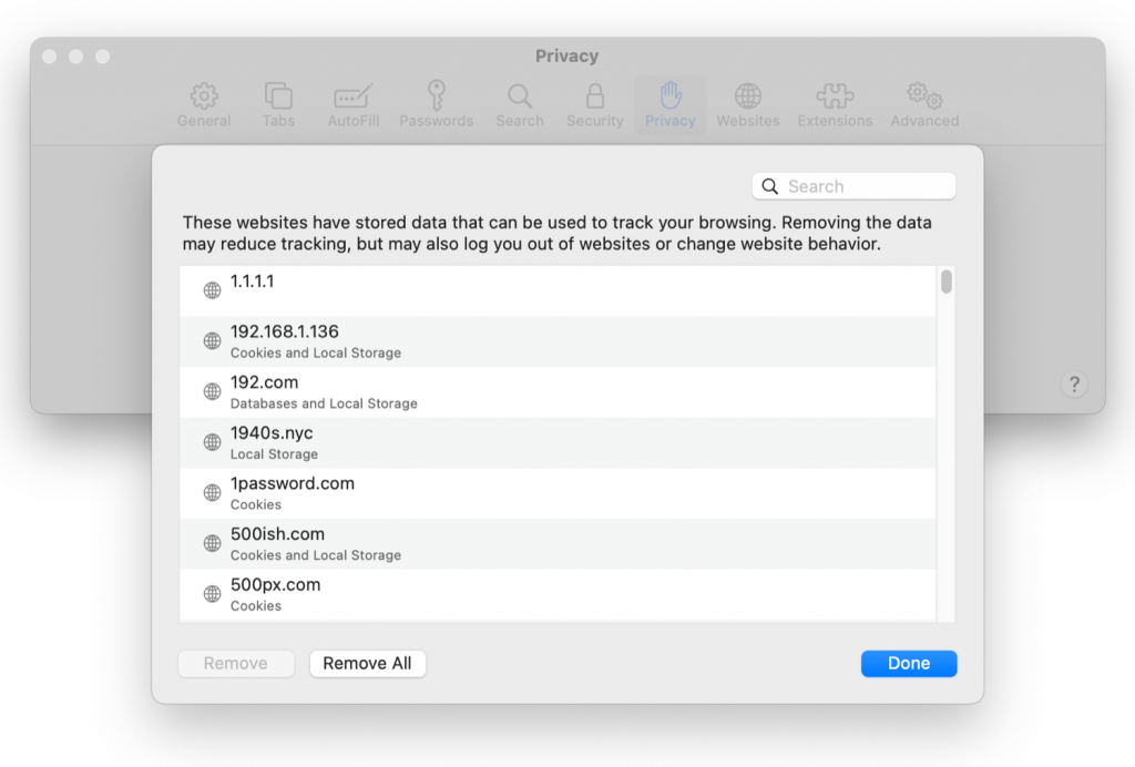 How to Manage and Remove Browser Cookies on Mac and iOS - The Mac