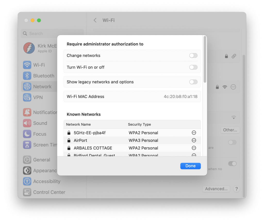 How to Remove Wi-Fi Networks from Your Mac and iOS Device - The Mac ...