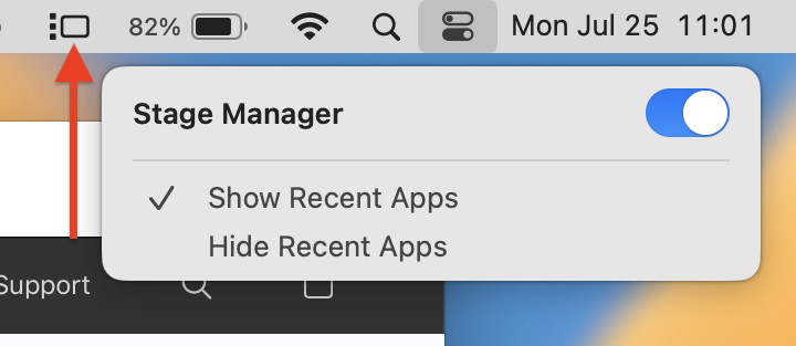 Use Stage Manager to organize apps and windows on Mac - Apple Support