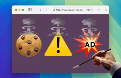 Safari 18 Distraction Control magic poof disappearing cookie dialog boxes, pop-up alert, and ads